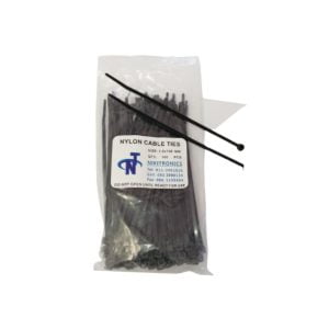 3.6MM X 150MM BLACK CABLE TIES