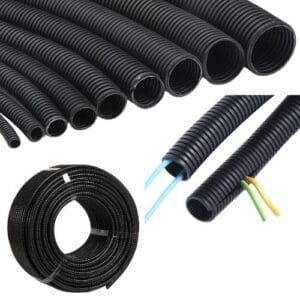 Black Corrugated Sleeving