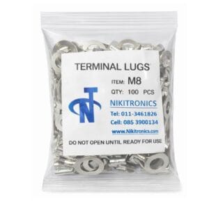 M8 Silver Ring Terminal