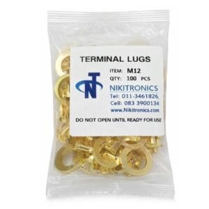 M12 Brass Ring Terminals