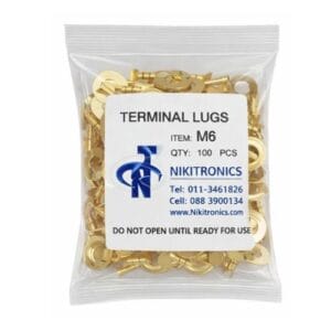 M6 Brass Ring Terminals