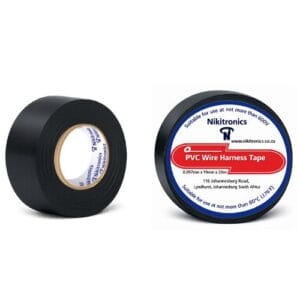 PVC Matt Black Wire Harness Tape