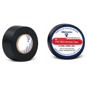 PVC Matt Black Wire Harness Tape