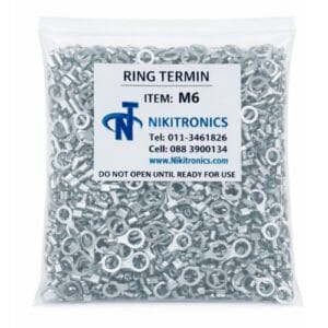 M6 Uninsulated Ring Terminal
